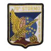 PATCH RICAMATA CON VELCRO 75X95MM 70 STORMO