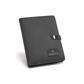 CARTELLA A5 IN SIMILPELLE CON POWERBANK