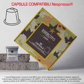50 CAPSULE COMPATIBILI MACCHINA AD USO DOMESTICO Nespresso?* MISCELA GRA