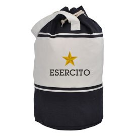 SACCA CANVAS DUFFEL BICOLORE