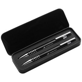 SET PENNA E PORTAMINE IN METALLO