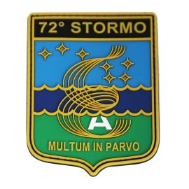 PATCH GOMMATA CON VELCRO 70X90MM 72 STORMO