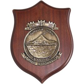 CREST IN METALLO M.M. NAVE STROMBOLI