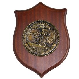 CREST IN METALLO M.M. DURAND DE LA PENNE