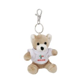 PORTACHIAVI ORSETTO PELUCHE 8 CM MAGLIETTA FIAMMA CARABINIERI