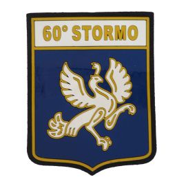 PATCH GOMMATA CON VELCRO 70X90MM 60 STORMO