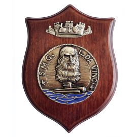 CREST IN METALLO M.M. SMG DA VINCI