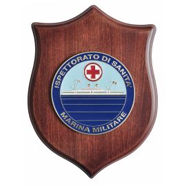 CREST IN METALLO M.M. ISPETTORATO DI SANITA'