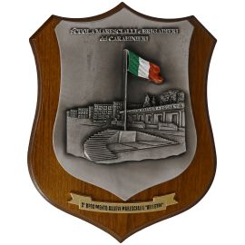CREST CON LOGO SCUOLA MARESCIALLI E BRIGADIERIDIM CM 22,5 X 17,5