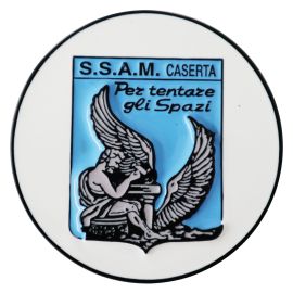 FERMACARTE IN METALLO SMALTATO S.S. CASERTA