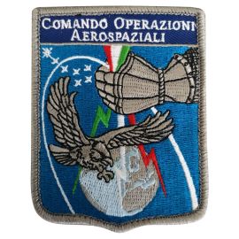 PATCH RICAMATA CON VELCRO 70X90MM COMANDO OPERAZIONI AEROSPAZIALI