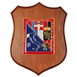 CREST CARABINIERI LEGIONE PIEMONTE E VALLE D'AOSTA MIS CM 22,5X17,5