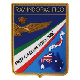 PATCH GOMMATA CON VELCRO 90X70MM RAV INDOPACIFICO