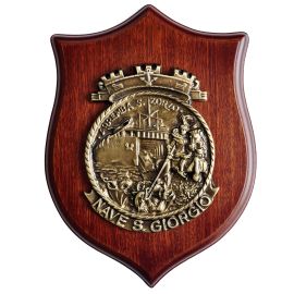 CREST IN METALLO M.M.SAN GIORGIO