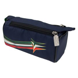 PORTAPENNE PORTATUTTO DOPPIA ZIP LOGO F.T. DIMENSIONI 21X10X10 CM