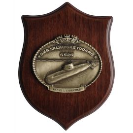 CREST IN METALLO M.M. SMG TODARO