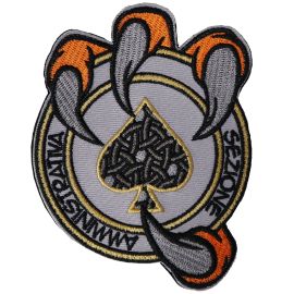 PATCH RICAMATA CON VELCRO 90MM SEZIONE AMMINISTRATIVA AEROPORTO AVIANO