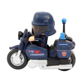 MOTO CON PERSONAGGIO CARABINIERI