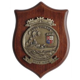 CREST IN METALLO M.M. NAVE SIRIO