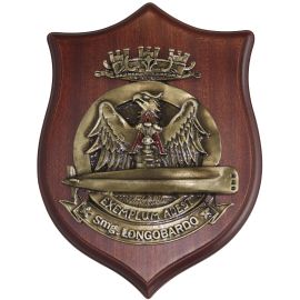 CREST IN METALLO M.M. SMG LONGOBARDO