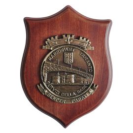 CREST IN METALLO M.M. MARIDIPART TARANTO