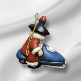 ADDOBBO CARABINIERI SU MOTOSLITTA THUN