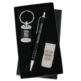 SET PENNA, PORTACHIAVI E FERMASOLDI M.M.