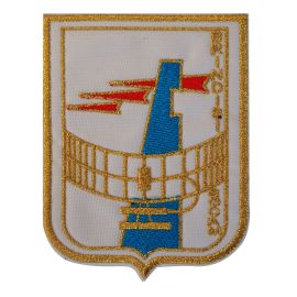 PATCH RICAMATA DA CUCIRE 70X90MM 112 SCCAM BRINDISI