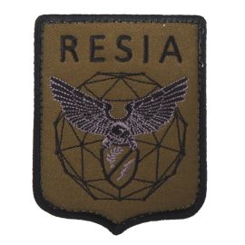 PATCH RICAMATA CON VELCRO 70X90MM RESIA