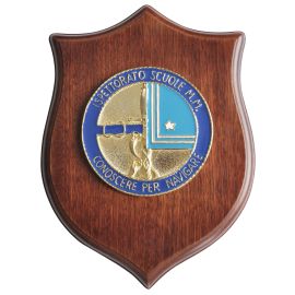 CREST IN METALLO M.M. ISPETTORATO SCUOLE MM