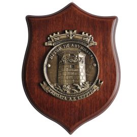 CREST IN METALLO M.M. ZEFFIRO