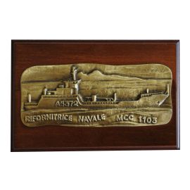 CREST IN METALLO M.M. NAVE MCC 1103