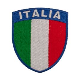 PATCH DISTINTIVO RICAMATO ITALIA DA CUCIRE