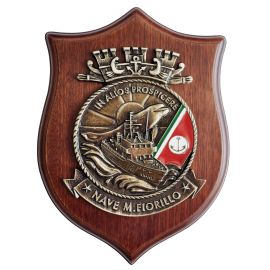 CREST IN METALLO M.M. NAVE FIORILLO