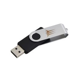CHAVETTA USB 8 GB CON MECCANISMO ROTAZIONE FRECCE TRICOLORI