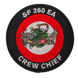 PATCH RICAMATA CON VELCRO DIAMETRO 90MM SF260EA CREW CHIEF