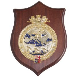 CREST IN METALLO M.M. DIREZIONE MARITTIMA PUGLIA E BASILICATA JONICA