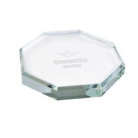 CRISTALLO FERMACARTE OTTOGONALE