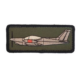 PATCH RICAMATA CON VELCRO 85X35MM AEREO SF260EA