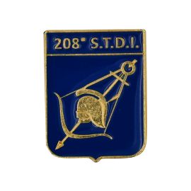 DISTINTIVO DA CAMICIA 25X32MM IN METALLO 208 S.T.D.I.