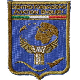 PATCH RICAMATA CON VELCRO 70X90MM CENFORAVEN