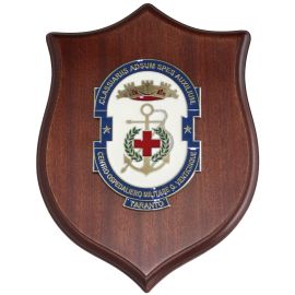 CREST IN METALLO M.M. OSPEDALE PRINCIP. TARANTO