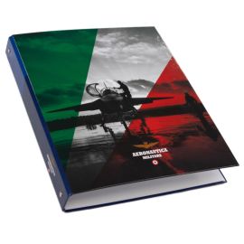 QUADERNO A.M. AD ANELLI GRANDE, DIMENSIONI 25x31 CM, DORSO 4 CM