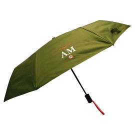 OMBRELLO AUTOMATICO VERDE CON LOGO AQUILA AM