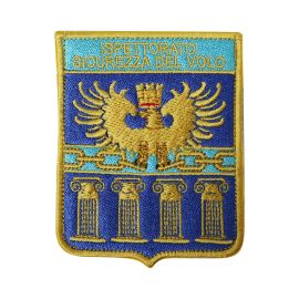 PATCH RICAMATA CON VELCRO 70X90MM ISPETTORATO SICUREZZA VOLO