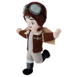 PELUCHE MASCOTTE UFF.ROGER AM IN POLIESTERE H35 XL24 X P14 CM