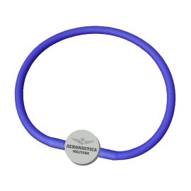 BRACCIALETTO IN SILICONE BLU