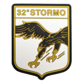 PATCH GOMMATA CON VELCRO 70X90MM 32 STORMO