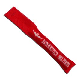 TIRAZIP IN TESSUTO JACQUARD 8X10 CM, LOGO FRONTE E RETRO AM