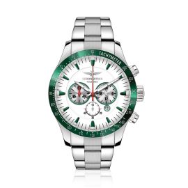 ECHO OROLOGIO CON CASSA IN ACCIAIO 45MM MOVIMENTO CRONOGRAFO OS20 MIYOTA